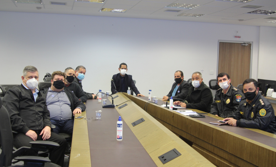 Secretário da Segurança Pública reúne-se com o Vice-Prefeito de Porecatu