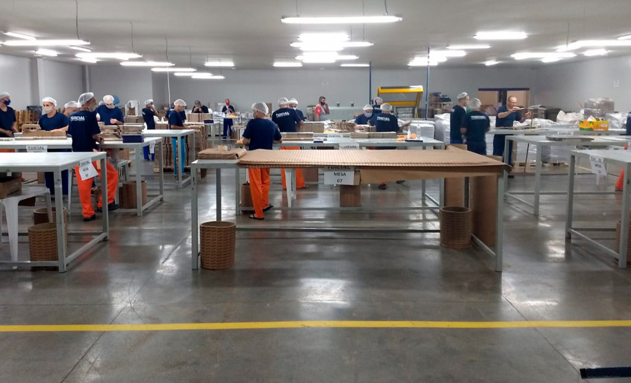 Mesmo com pandemia, Paraná tem 7,3 mil presos trabalhando