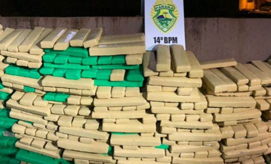 PM apreende 45 toneladas de drogas no primeiro semestre de 2021 no Oeste e Sudoeste