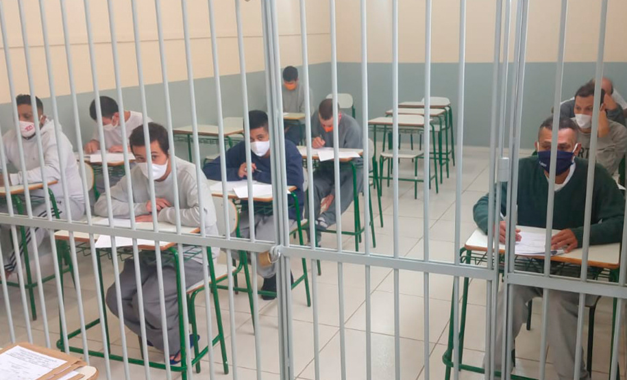 Paraná tem quase 7 mil inscritos no Encceja para pessoas privadas de liberdade