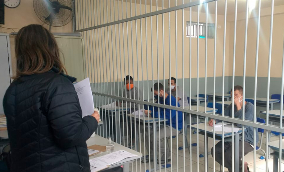 Paraná tem quase 7 mil inscritos no Encceja para pessoas privadas de liberdade