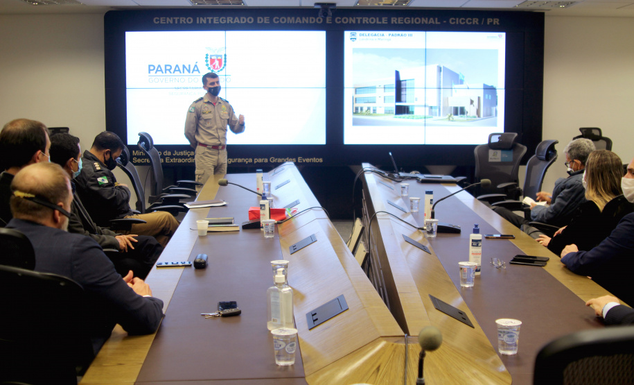 Secretário da Segurança Pública da Bahia visita Segurança Pública do Paraná para compartilhar experiências