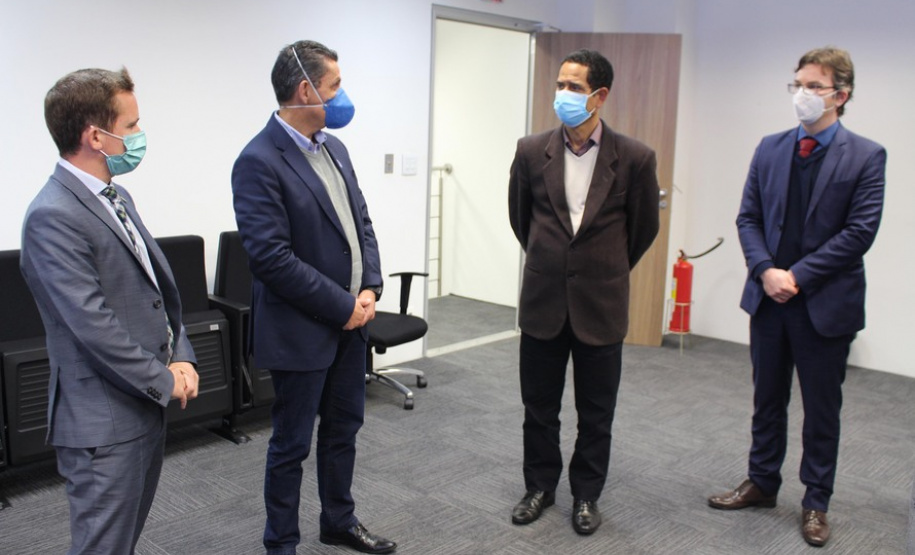 Segurança recebe projeto de implantação do IML no campus da UEPG