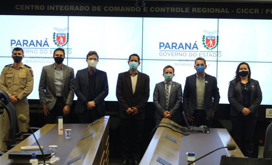 Segurança recebe projeto de implantação do IML no campus da UEPG