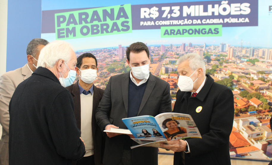 Com investimento de R$ 7,3 milhões, governador autoriza construção da Cadeia Pública de Arapongas