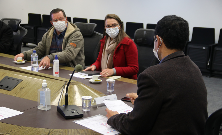 Secretário da Segurança Pública reúne-se com o Prefeito de Quitandinha