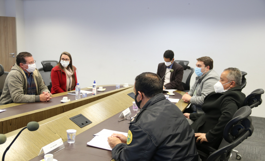 Secretário da Segurança Pública reúne-se com o Prefeito de Quitandinha