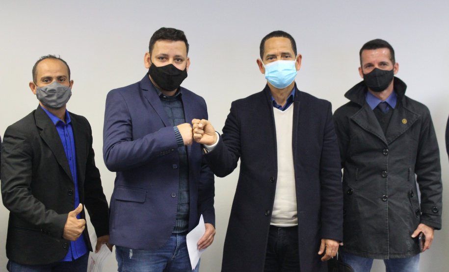 Secretário da Segurança Pública reúne-se com prefeito de Querência do Norte