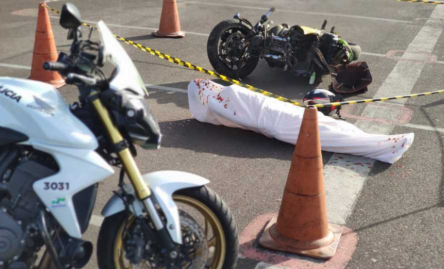 Evento para motociclistas trabalha técnicas de condução e dá dicas para evitar acidentes