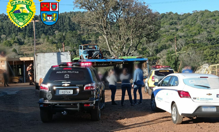 Com operação Heavy Metal, Polícia Militar apreende mais de 3,6 toneladas de metais e duas armas no Oeste do estado