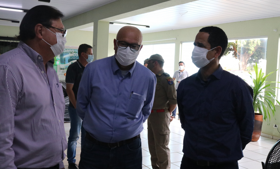 Secretário da Segurança reúne-se com Prefeito de Porto Rico, no Noroeste do Paraná