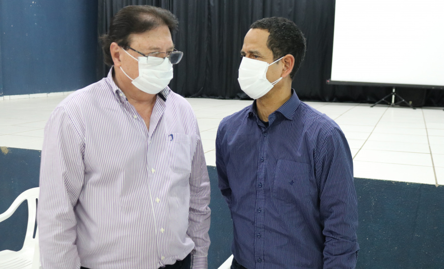 Secretário da Segurança reúne-se com Prefeito de Porto Rico, no Noroeste do Paraná