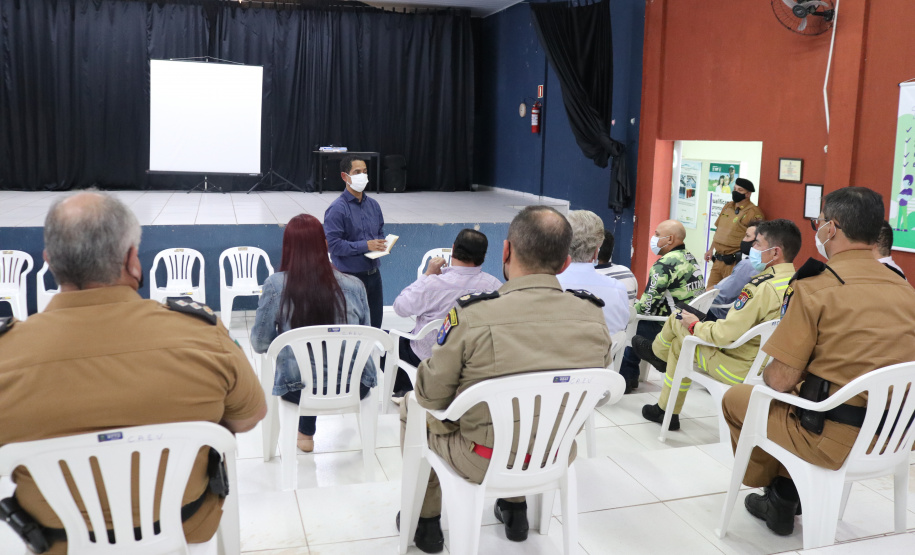 Secretário da Segurança reúne-se com Prefeito de Porto Rico, no Noroeste do Paraná