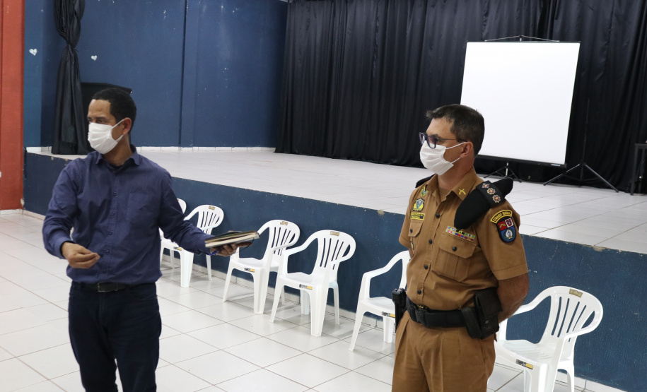 Secretário da Segurança reúne-se com Prefeito de Porto Rico, no Noroeste do Paraná