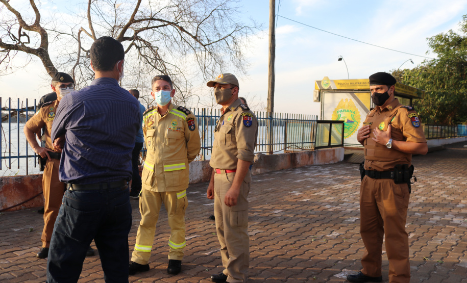 Secretário da Segurança reúne-se com Prefeito de Porto Rico, no Noroeste do Paraná
