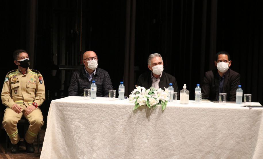 Secretário da Segurança Pública participa de reunião do Comafen, no Noroeste do Paraná