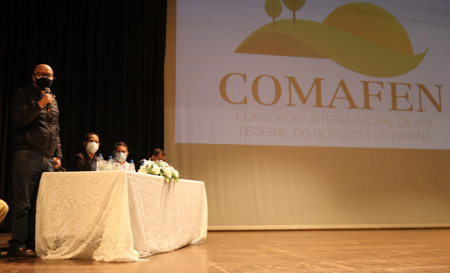 Secretário da Segurança Pública participa de reunião do Comafen, no Noroeste do Paraná