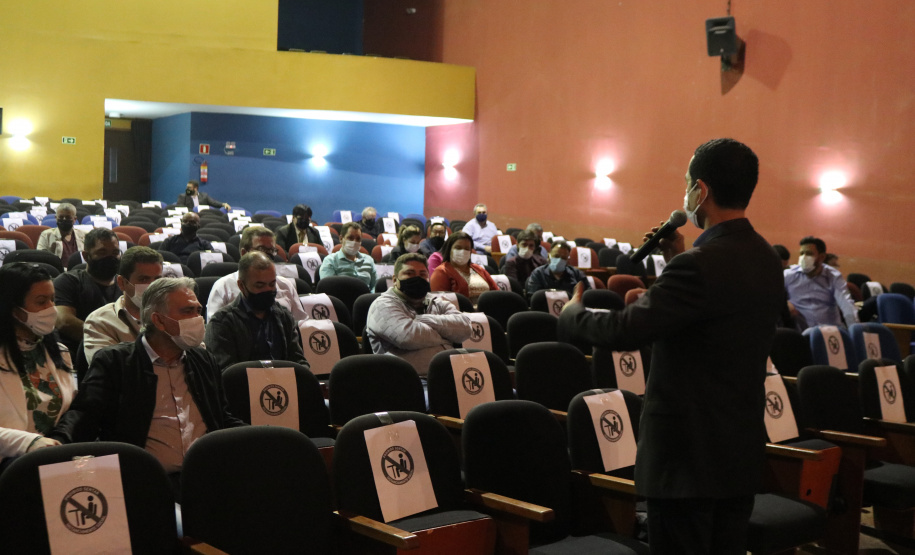 Secretário da Segurança Pública participa de reunião do Comafen, no Noroeste do Paraná