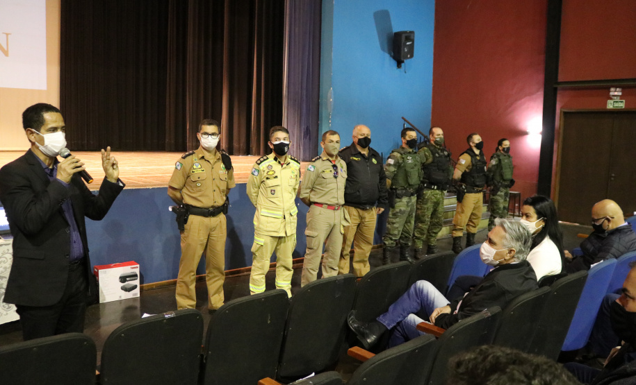 Secretário da Segurança Pública participa de reunião do Comafen, no Noroeste do Paraná