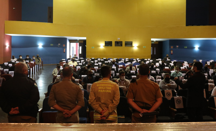 Secretário da Segurança Pública participa de reunião do Comafen, no Noroeste do Paraná