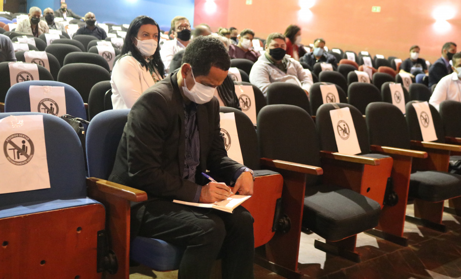 Secretário da Segurança Pública participa de reunião do Comafen, no Noroeste do Paraná