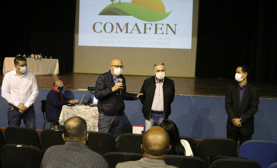 Secretário da Segurança Pública participa de reunião do Comafen, no Noroeste do Paraná