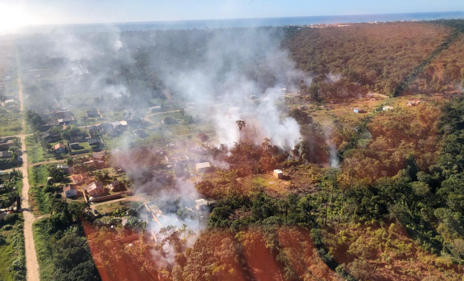 Com 268 focos no fim de semana, Paraná acende alerta para incêndios florestais