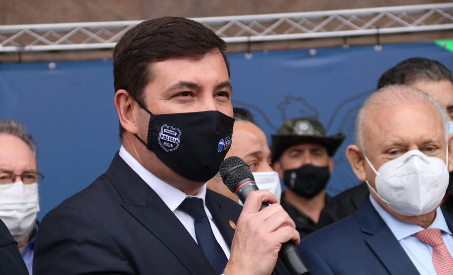 Sesp recebe 156 novos veículos para renovação da frota da PM, Corpo de Bombeiros e PC