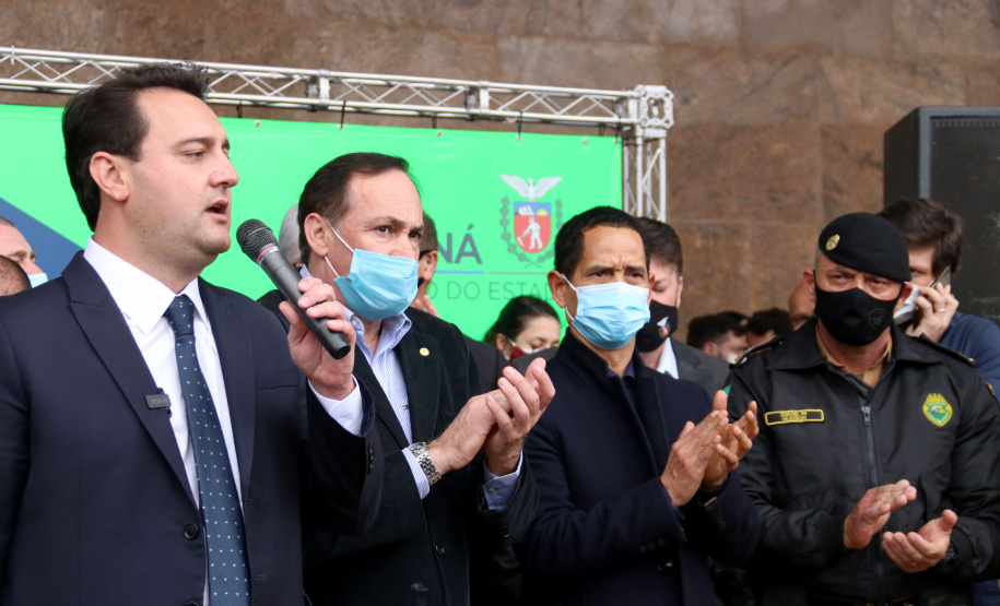 Sesp recebe 156 novos veículos para renovação da frota da PM, Corpo de Bombeiros e PC