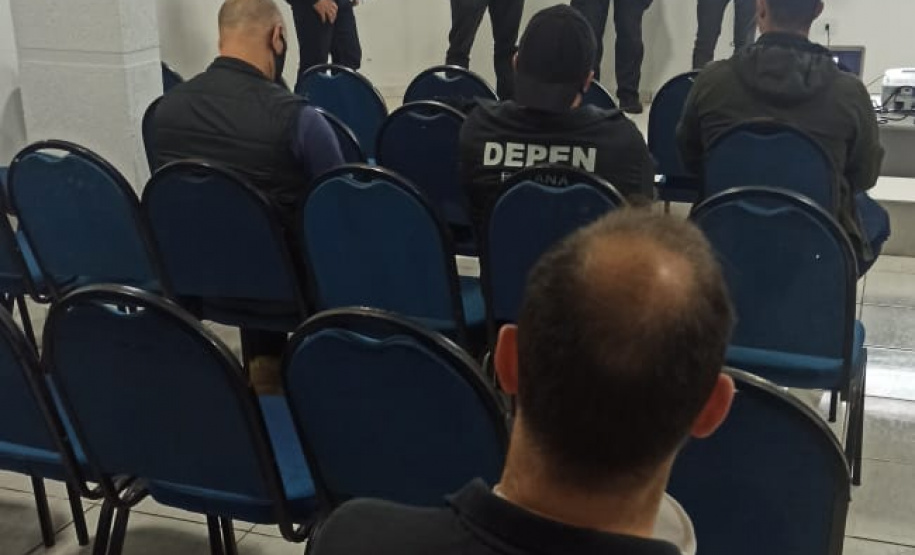 Agentes que atuam nas unidades prisionais participam de curso de Inteligência Penitenciária