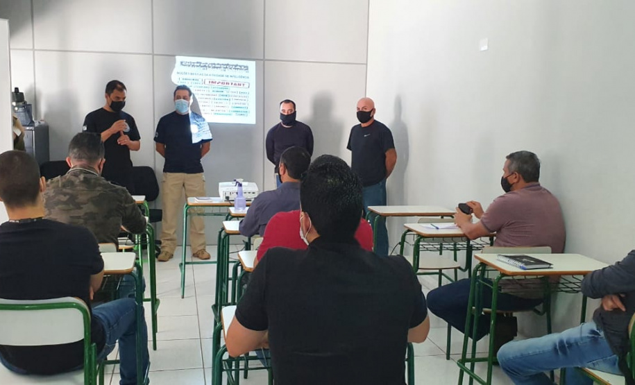 Agentes que atuam nas unidades prisionais participam de curso de Inteligência Penitenciária