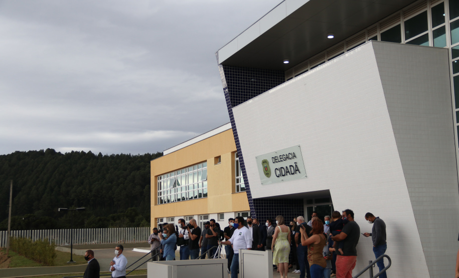 Nova unidade de Delegacia Cidadã é entregue em Almirante Tamandaré