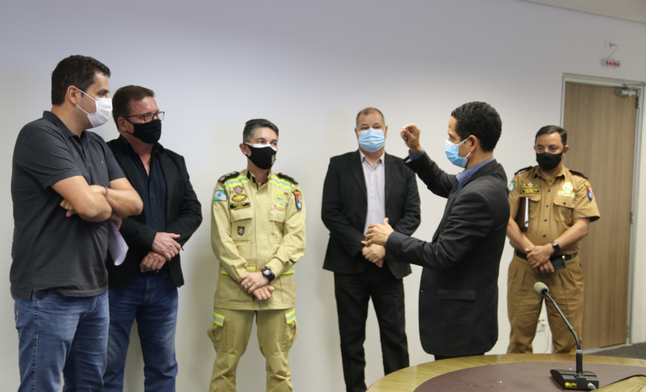 Prefeito de Nova Londrina reúne-se com secretário da Segurança Pública