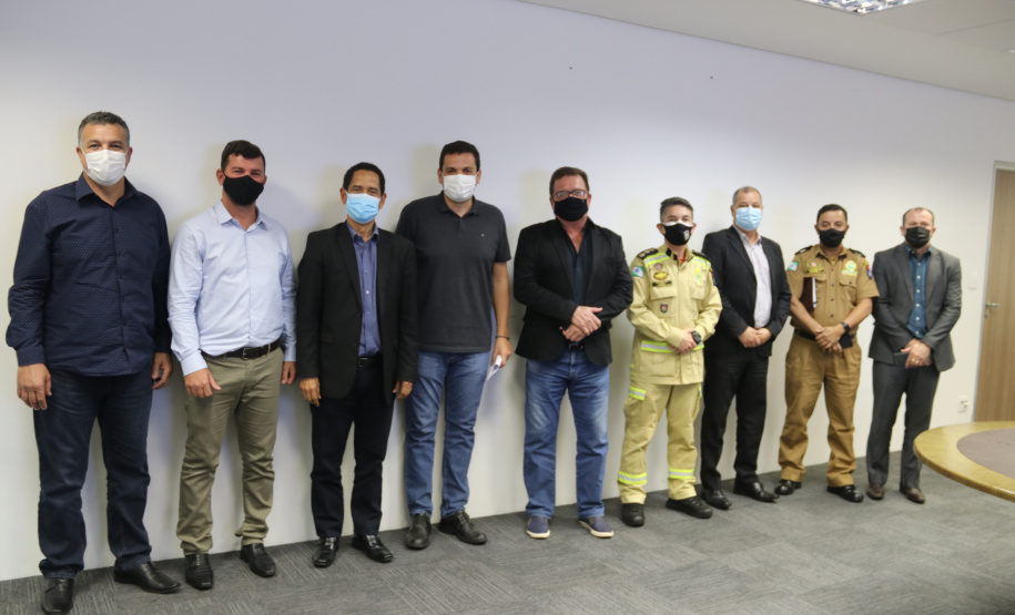 Prefeito de Nova Londrina reúne-se com secretário da Segurança Pública