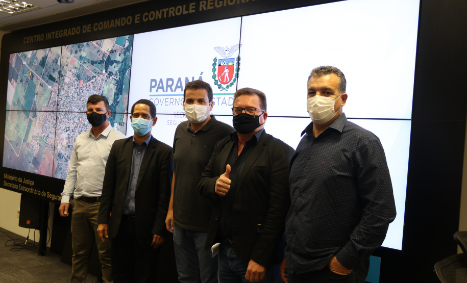 Prefeito de Nova Londrina reúne-se com secretário da Segurança Pública