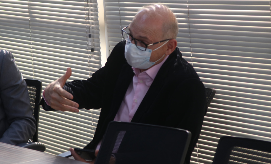 Secretaria da Segurança Pública recebe prefeito de Toledo para discutir assuntos da região