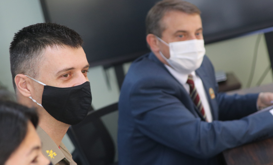 Secretaria da Segurança Pública recebe prefeito de Toledo para discutir assuntos da região