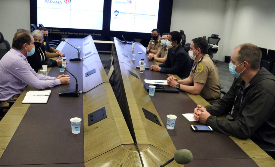 Sesp recebe visita de comitiva da Uniasselvi para tratar do desenvolvimento de cursos EAD aos profissionais de segurança pública