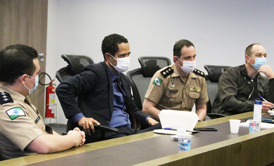 Sesp recebe visita de comitiva da Uniasselvi para tratar do desenvolvimento de cursos EAD aos profissionais de segurança pública