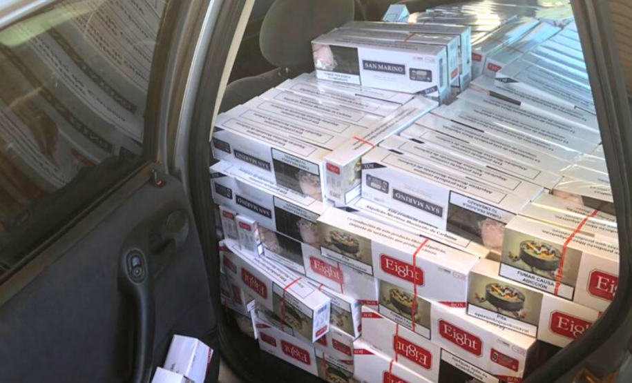 Batalhão Rodoviário da PM apreende 450 quilos de maconha e cigarros no Interior do estado