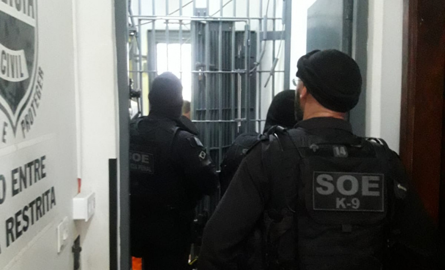 Operação reforça segurança de penitenciárias e cadeias públicas durante o feriado
