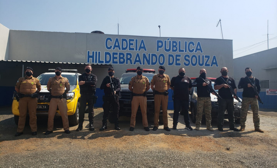 Operação reforça segurança de penitenciárias e cadeias públicas durante o feriado