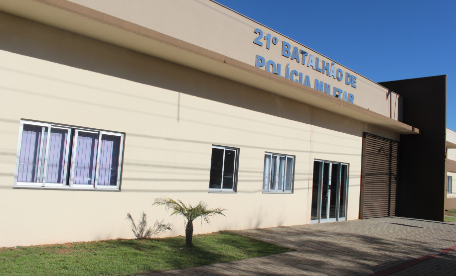 Nova sede do 21º Batalhão da PM é inaugurada em Francisco Beltrão