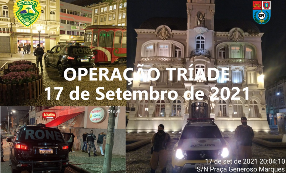 Operação Tríade reforça presença da Polícia Militar na Capital e RMC