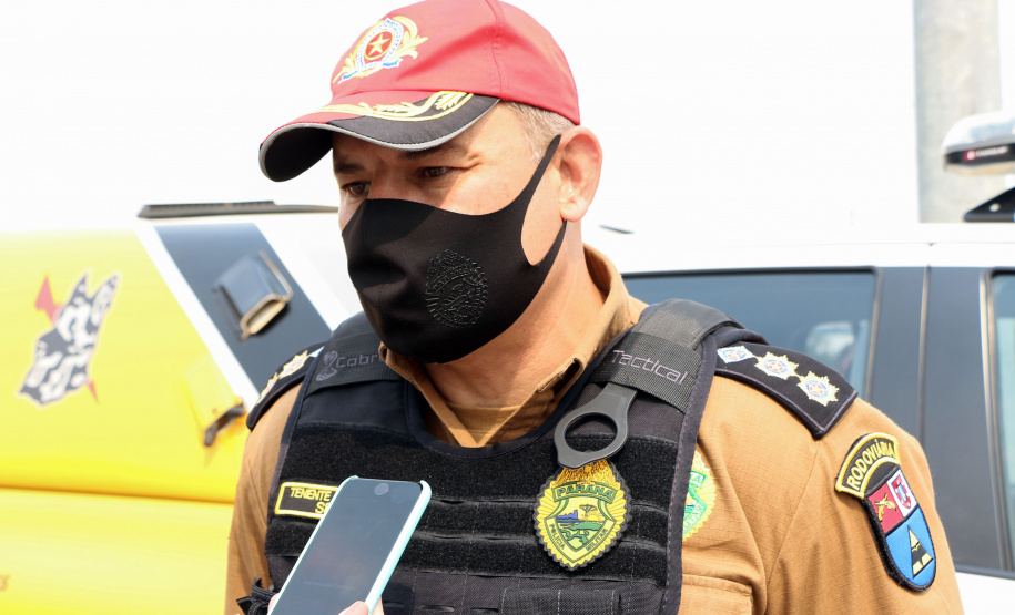 Polícia Militar participa de blitz educativa integrada da Semana Nacional do Trânsito na Linha Verde em Curitiba