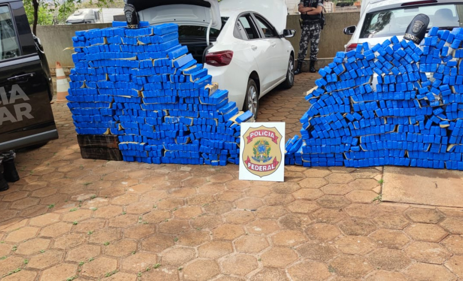 Operação da PM e PF apreende 1.080 quilos de maconha no Norte do Estado