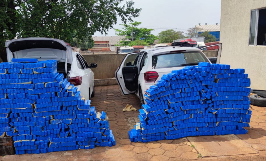 Operação da PM e PF apreende 1.080 quilos de maconha no Norte do Estado