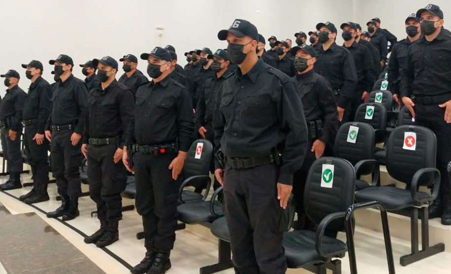 Secretário da Segurança Pública participa da formatura do curso de Segurança Externa do Depen em Maringá