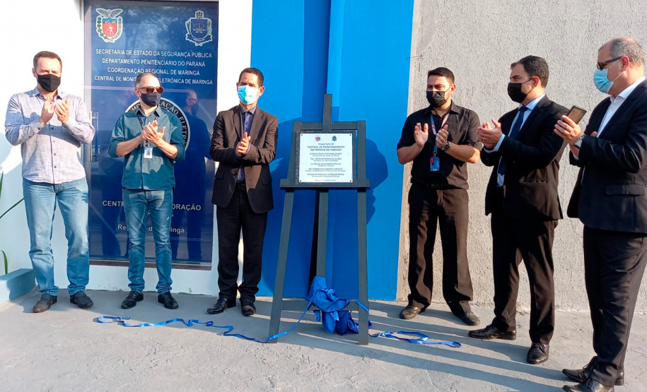 Central de Monitoração Eletrônica do Depen é inaugurada em Maringá
