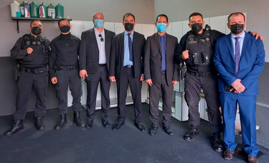 Secretário da Segurança Pública do Paraná participa da Inauguração da Base de Operações com Cães da SOE em Maringá